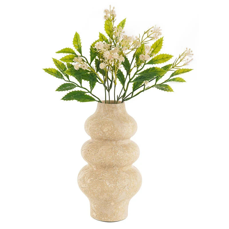 Travertine Flower Vase