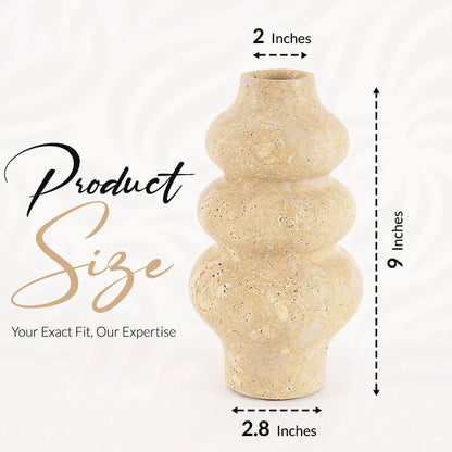 Travertine Flower Vase