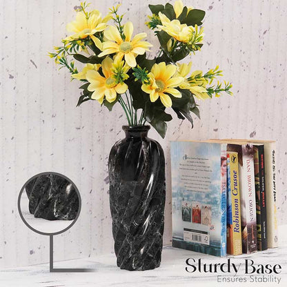 Lined Accent Vase