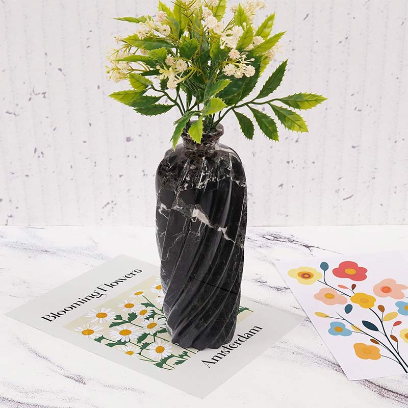 Lined Accent Vase