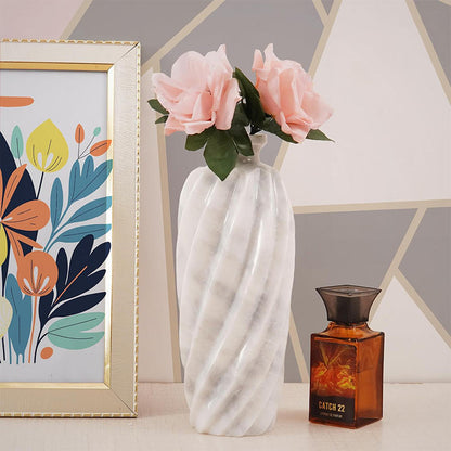 Lined Accent Vase
