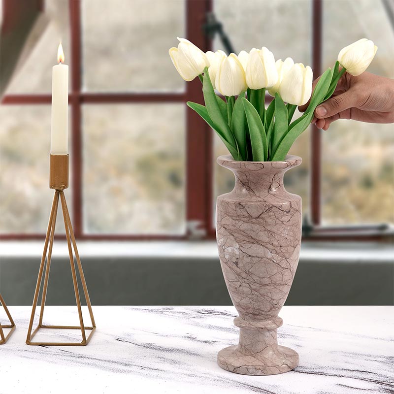 marble vase