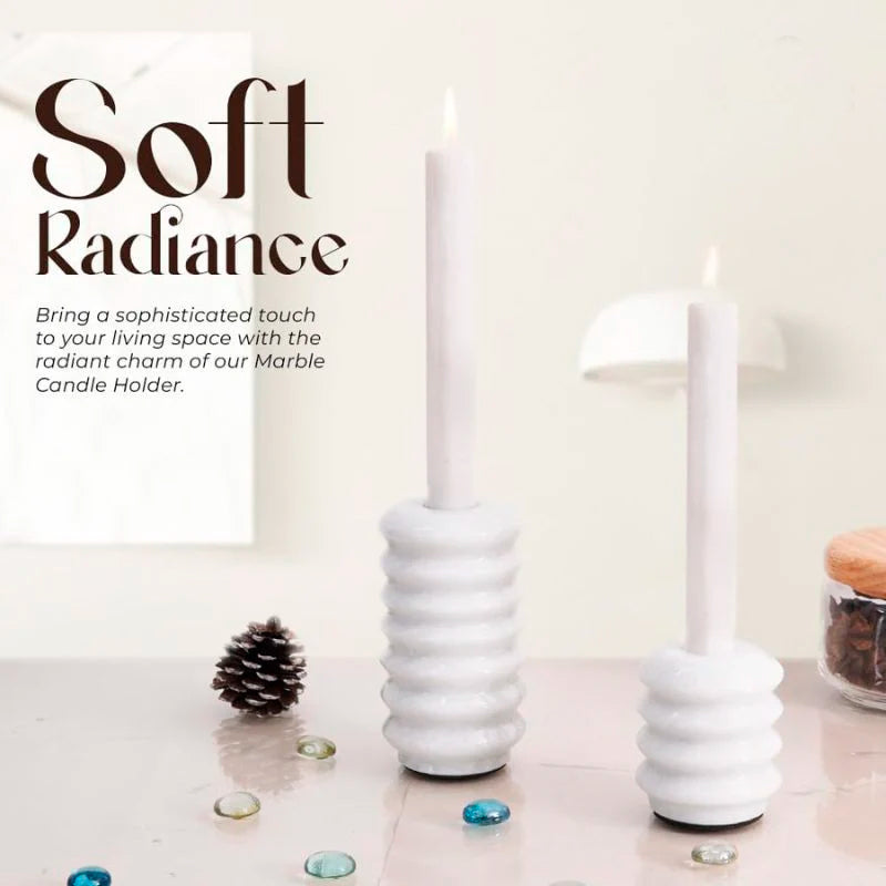 Spring Shape Candle Holder Set Of Two