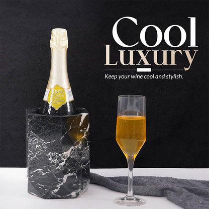 wine chiller, wine chiller, marble wine cooler