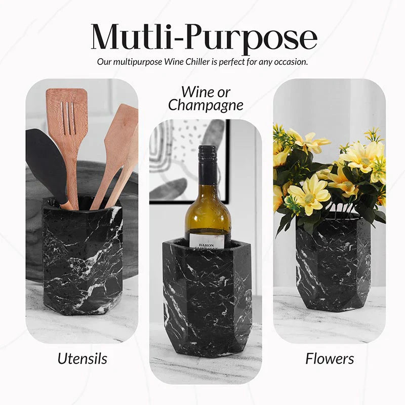 wine chiller, wine chiller, marble wine cooler