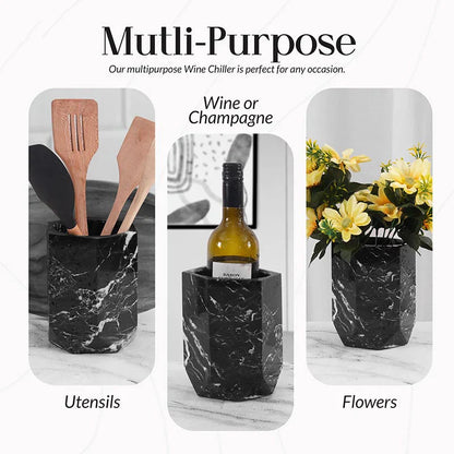 wine chiller, wine chiller, marble wine cooler