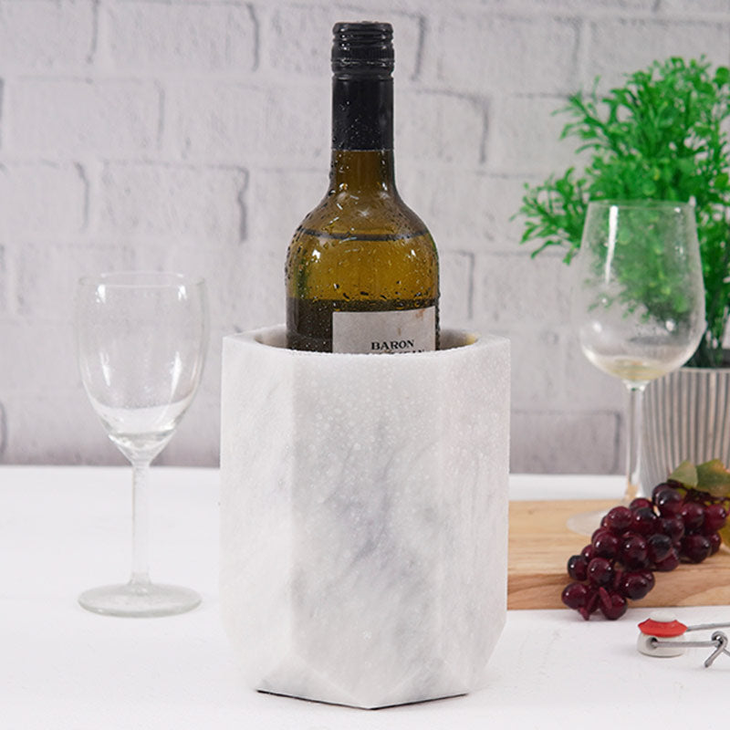 wine chiller, wine chiller, marble wine cooler
