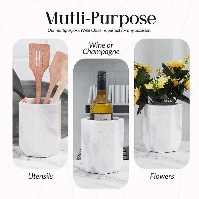 wine chiller, wine chiller, marble wine cooler